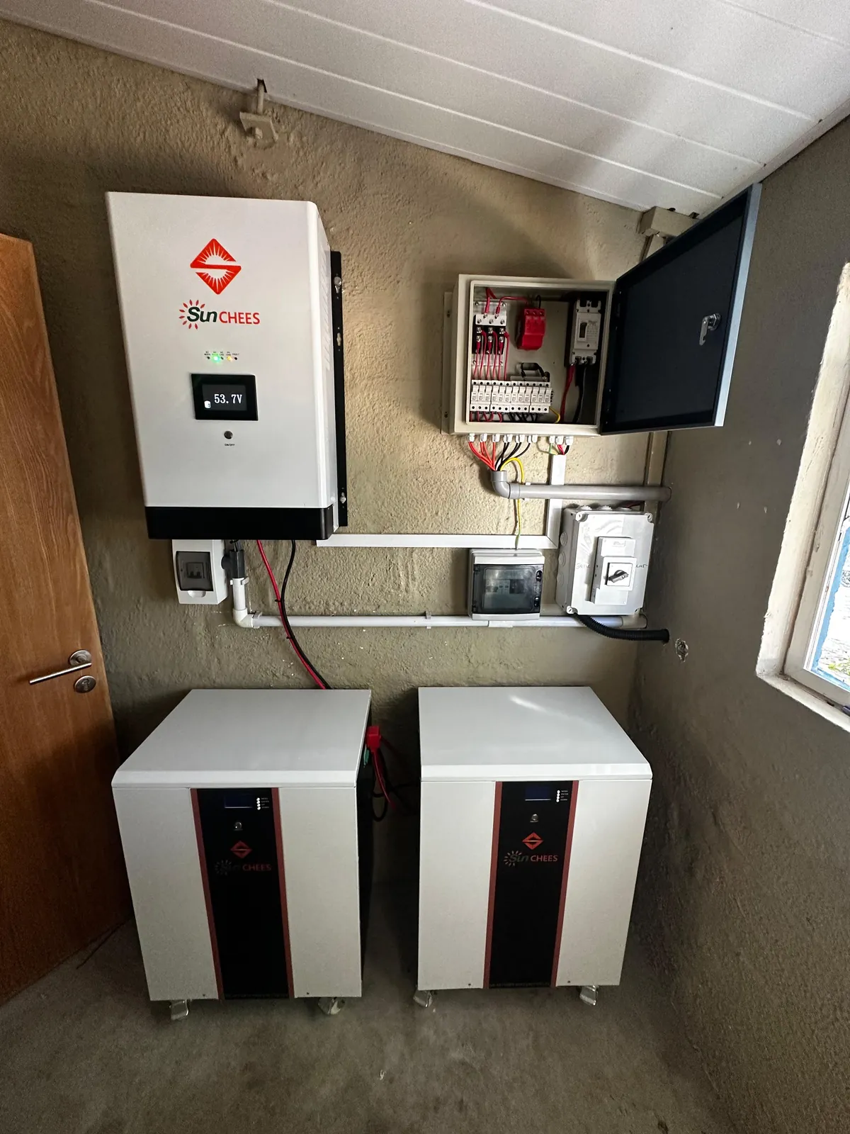 travaux électriques réalisés par JERAFA