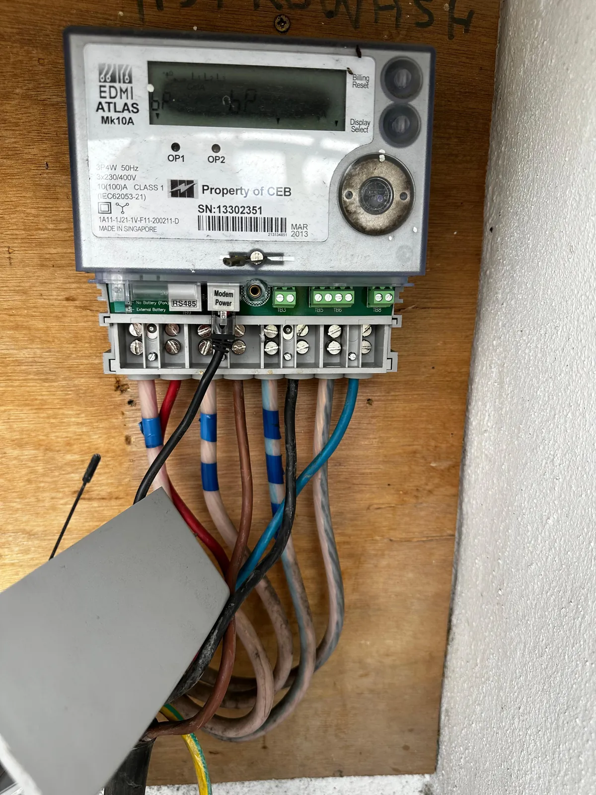 travaux électriques réalisés par JERAFA